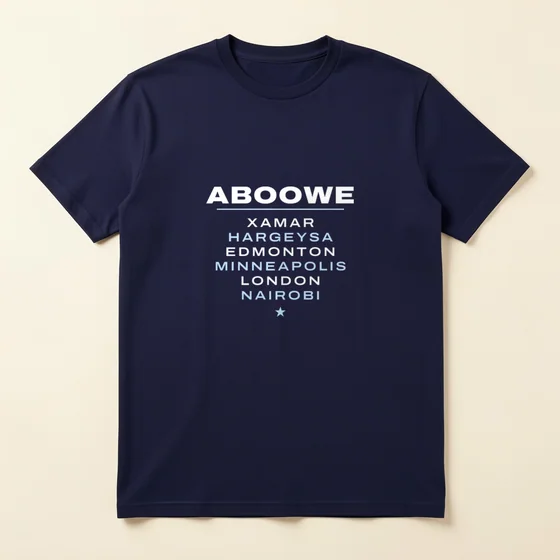 Aboowe Worldwide Tee