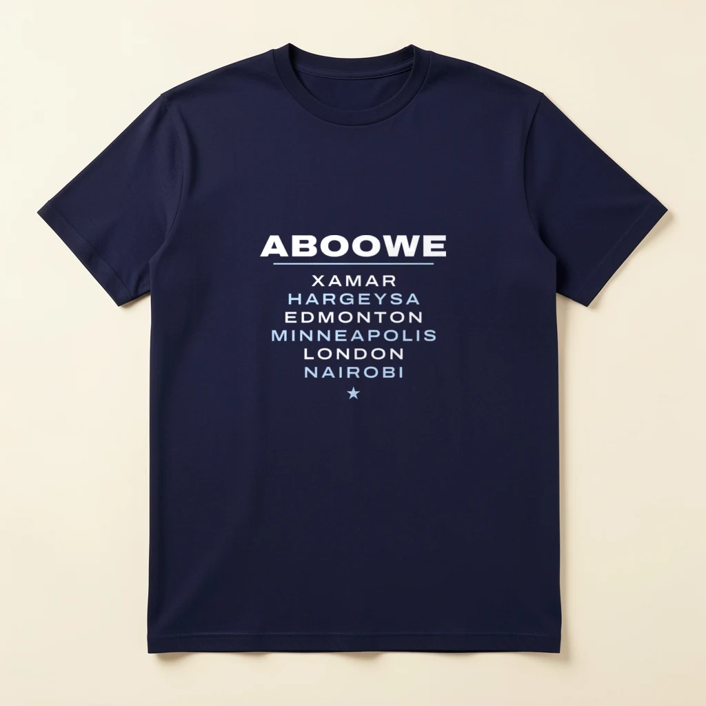 Aboowe Worldwide Tee
